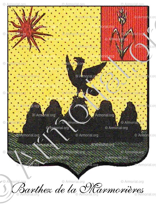 BARTHEZ de la MARMORIERES_Baron de l'Empire, 1811._France