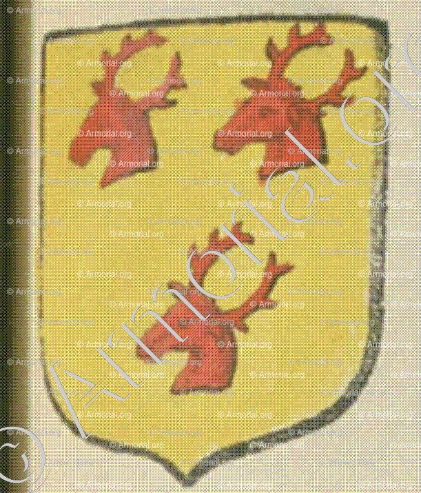 de GRANDFIEF (La Rochelle)_Blason enregistré sous le règne de Louis XIV._France