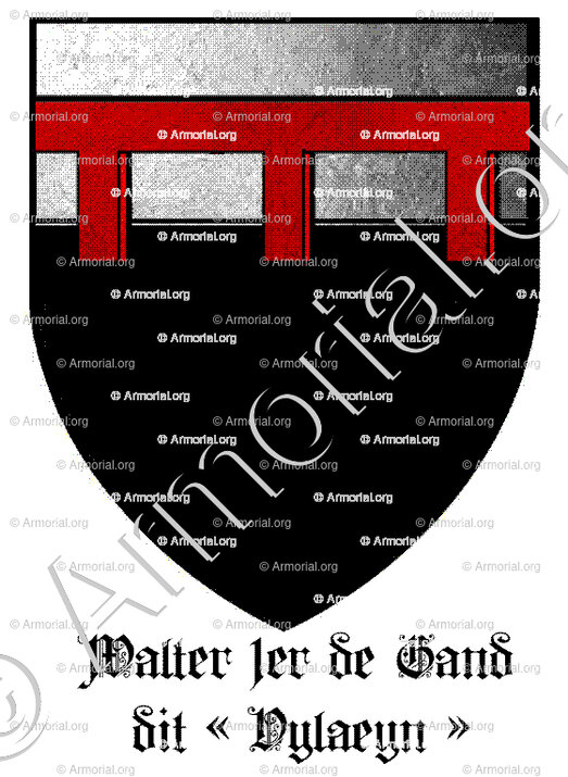 WALTER 1er de GAND dit VYLAEYN_ Flandre_()