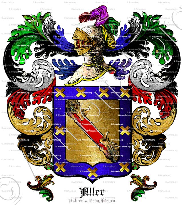 ALLER_Asturias, León, Méjico._España. América (2)