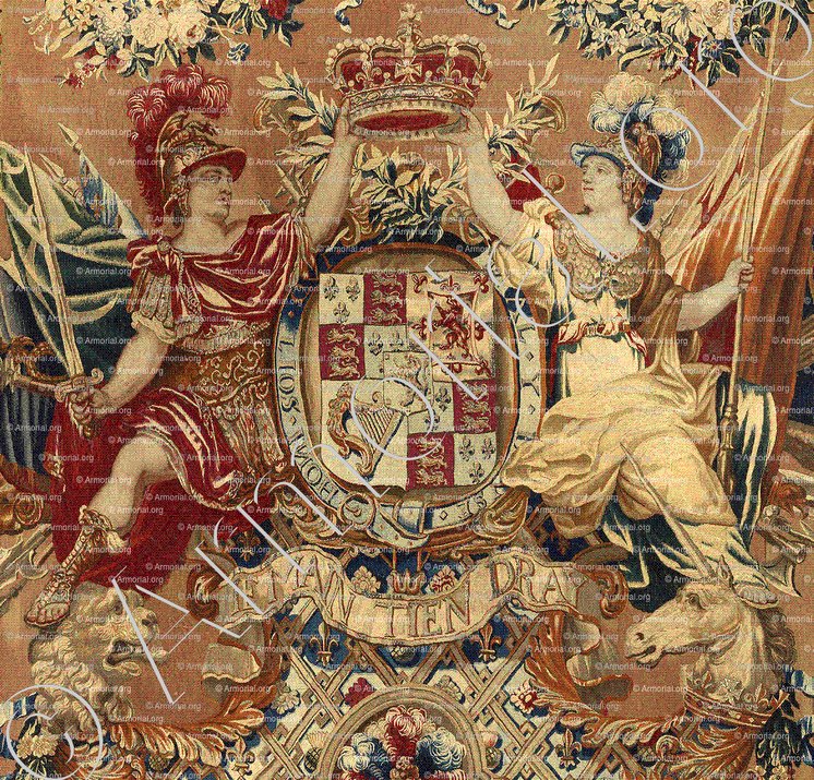 WILLEM III van Oranje & Maria II STUART_Den Haag , Londen._Nederland, Verenigd Koninkrijk.