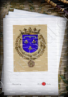 velin-d-Arches-d'ORLEANS LONGUEVILLE_Henry d'Orléans (1595-1663), duc de Longueville et d'Estouteville._France.