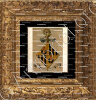 cadre-ancien-or-ROELS_Petronelle Roels, Abesse de S. Claire à Louvain, 1565 (Brabant-Flamand)._Belgique (i)