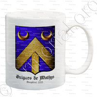 mug-de GUIGUES de MATHYS_Dauphiné (Chevalier,1212, héritier Galbert) _France