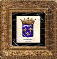cadre-ancien-or-Duc d'ORLEANS_Royaume de France_France