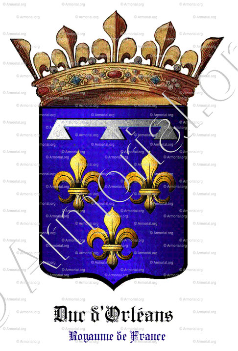 Duc d'ORLEANS_Royaume de France_France