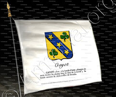 drapeau-GAYOT ou GAYOT DE LA BUSSIÈRE_Lyonnais, Forez._France  (3)