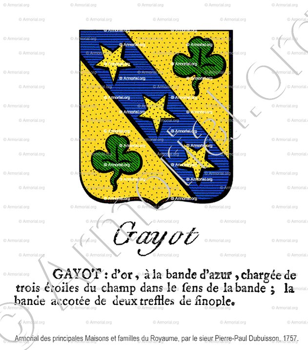 GAYOT ou GAYOT DE LA BUSSIÈRE_Lyonnais, Forez._France  (3)
