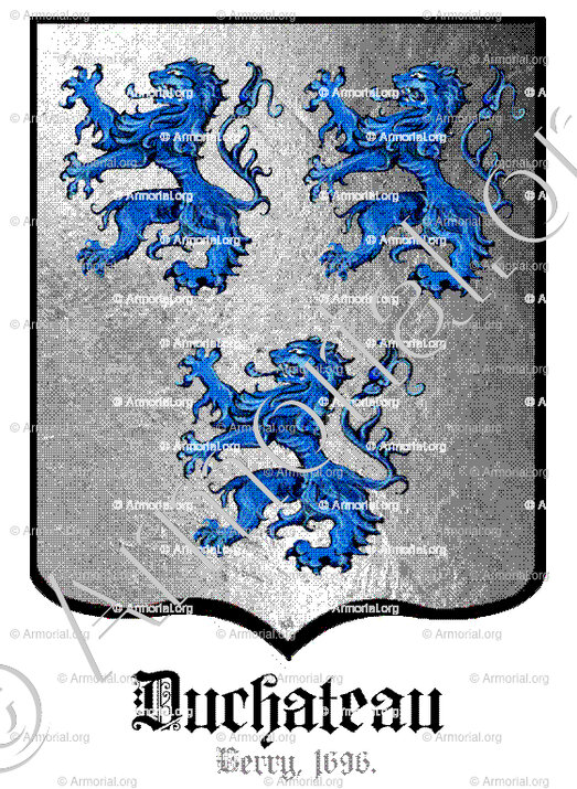 DUCHATEAU_Berry, 1696._France