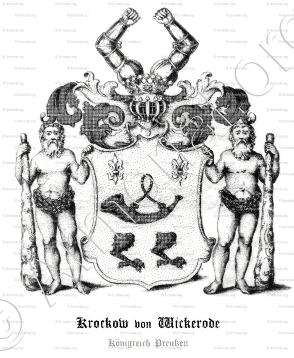 KROCKOW von WICKERODE_Pommern_Königreich Preußen (Deutschland, Polska.)