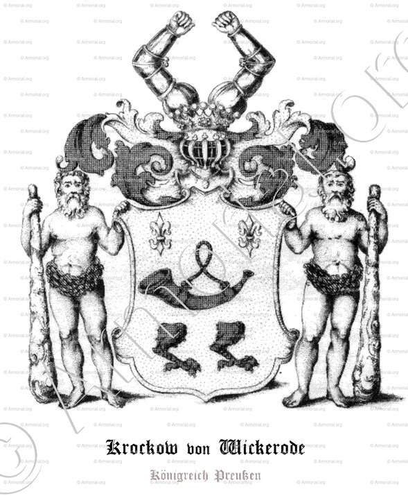 KROCKOW von WICKERODE_Pommern_Königreich Preußen (Deutschland, Polska.)