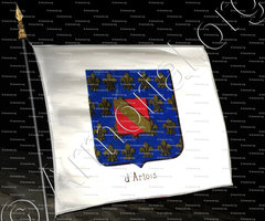 drapeau-d'ARTOIS_Flandre_Belgique France
