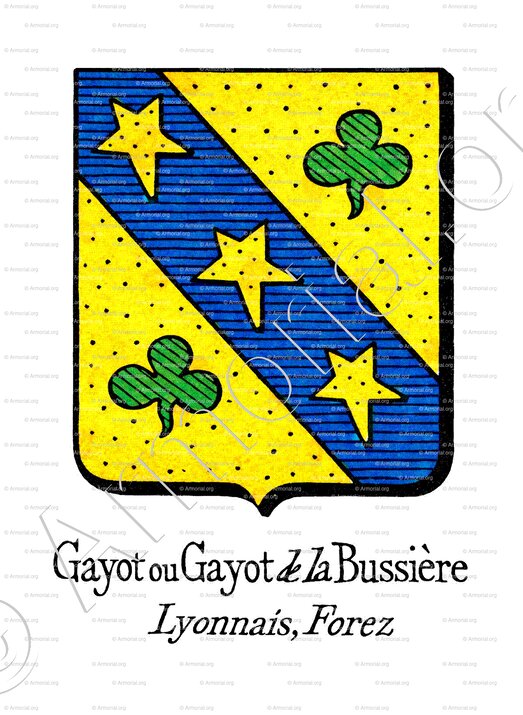 GAYOT ou GAYOT DE LA BUSSIÈRE_Lyonnais, Forez._France (4)