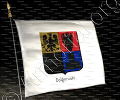 drapeau-DOLGOROUKI_Leningrad_Russie