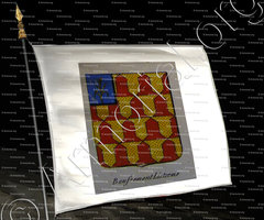drapeau-BEAUFREMONT LISTENOIS_Noblesse d'Empire._France