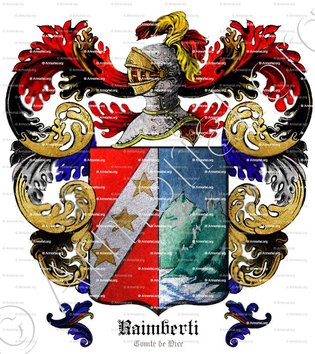 RAIMBERTI_Ancien fief deSaint-Martin Vésubie. Comté de Nice._Etats de Savoie ()