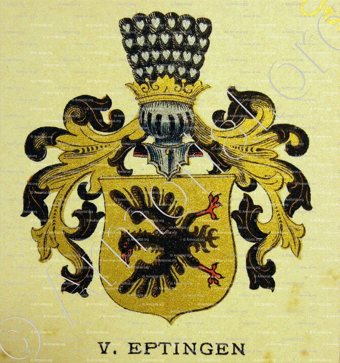 EPTINGEN_Wappenbuch der Stadt Basel . B.Meyer Knaus 1880_Schweiz