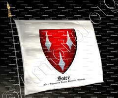 drapeau-SOLER_XIe s. Royaume de France, Piemonte, Cataluña._France Italia España (i)