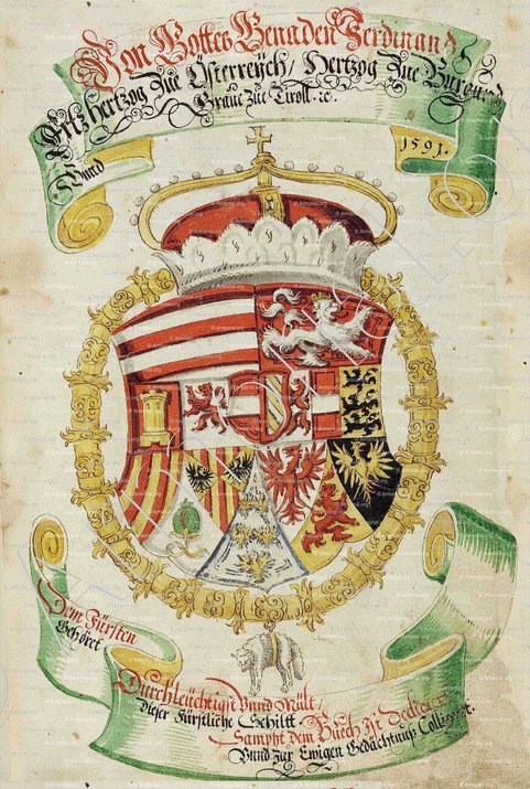 FERDINAND von ÖSTERREICH_ Markgraf von BURGAU_1591