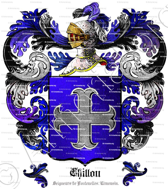 CHILLOU_Seigneurs de Fontenelles. Limousin._France (1)