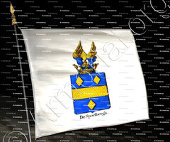 drapeau-DE SPOELBERGH_Armorial royal des Pays-Bas_Europe