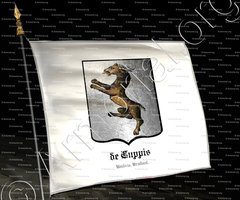 drapeau-de CUPPIS_Umbria, Brabant_Italia, Belgique