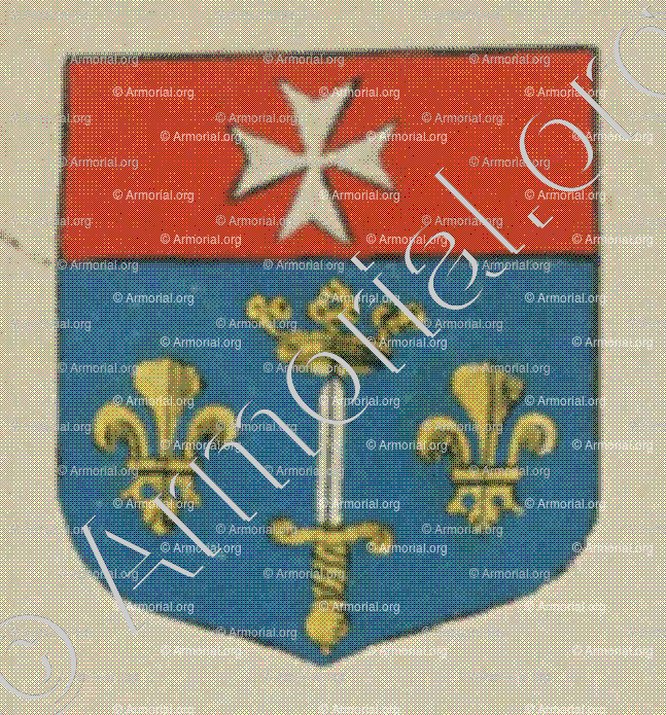 PERRIN (Alsace)_Blason enregistré sous le règne de Louis XIV_France (1)