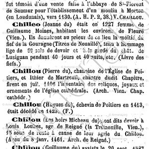 CHILLOU_Dictionnaire des familles du Poitou (Beauchet-Filleau, 1895)_France (i) doc