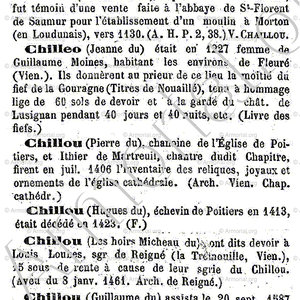 CHILLOU_Dictionnaire des familles du Poitou (Beauchet-Filleau, 1895)_France (i) doc