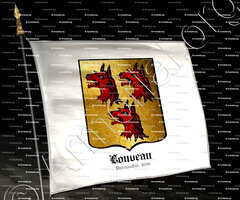 drapeau-LOUVEAU_Normandie, 1696._France
