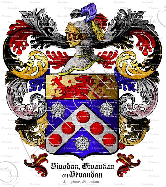 GIVODAN GIVAUDAN ou GÉVAUDAN_Dauphiné_France (1)