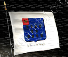 drapeau-Le SERREC de KERVILY_Bretagne_France