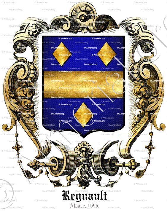 REGNAULT_Alsace. 1696. France (1)
