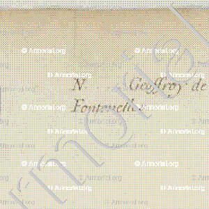 De CHILLOUX_Armorial de France (d'Hozier, 1696 1710); Reg. Limoges (Geoffroy de Chilloux)_France
