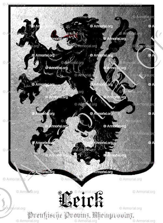 LEICK_Preußische Provinz, Rheinprovinz._Deutschland