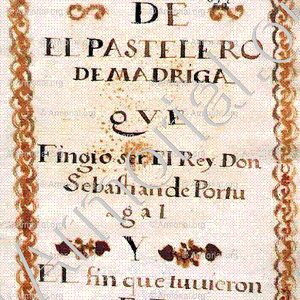 Histhoria de El Pastelero de Madrigal, 1608