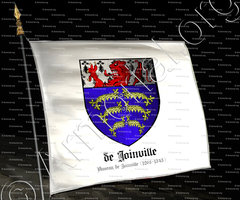 drapeau-de JOINVILLE_Anseau de Joinville (1265-1343)._France
