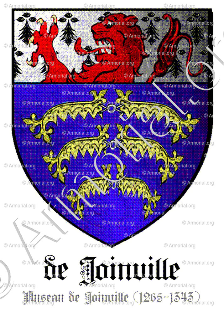 de JOINVILLE_Anseau de Joinville (1265-1343)._France