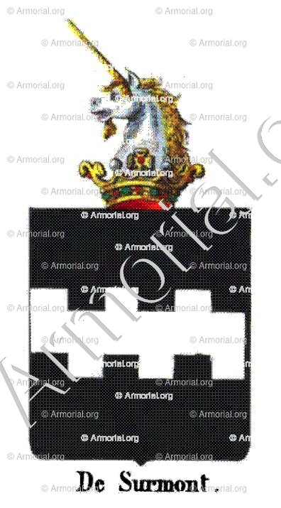 DE SURMONT_Armorial royal des Pays-Bas_Europe