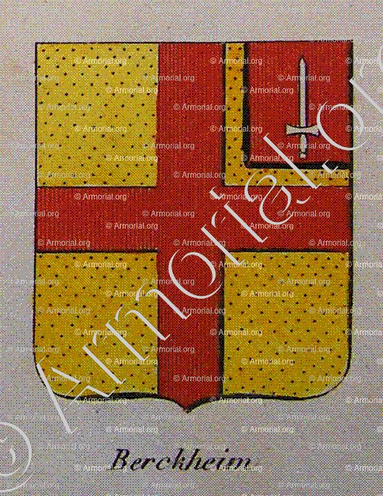 BERCKHEIM_Noblesse d'Empire._France