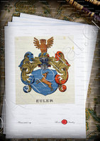 velin-d-Arches-EULER_Wappenbuch der Stadt Basel . B.Meyer Knaus 1880_Schweiz