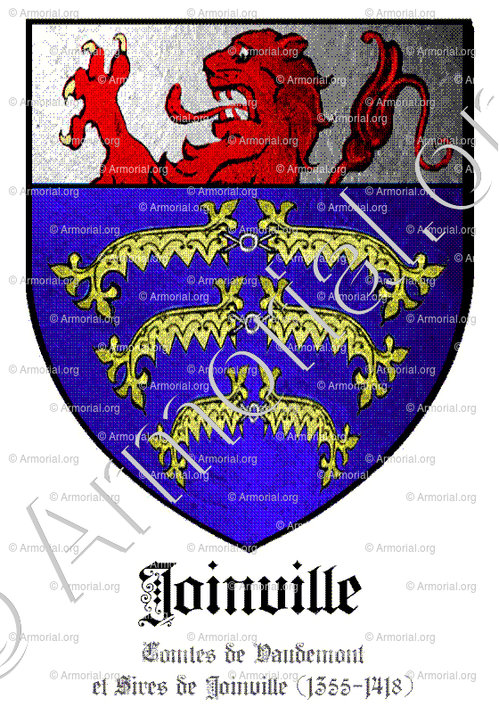 JOINVILLE_Comtes de Vaudemont et Sires de Joinville (1355-1418)._France