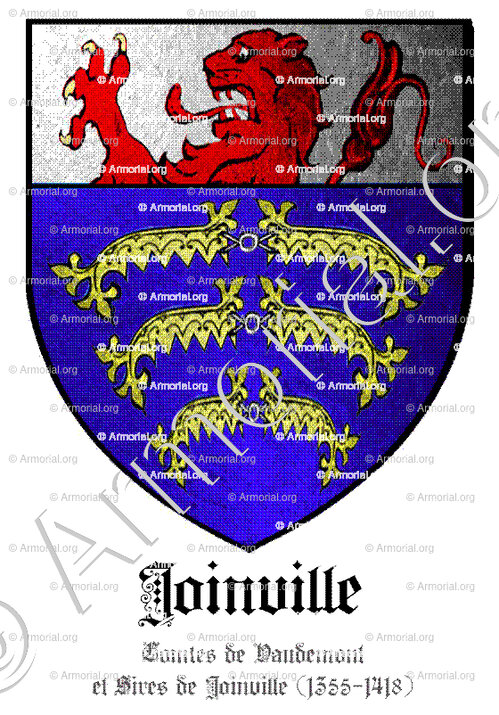 JOINVILLE_Comtes de Vaudemont et Sires de Joinville (1355-1418)._France
