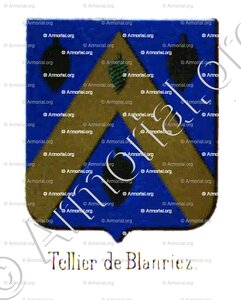 TELLIER de BLANRIEZ