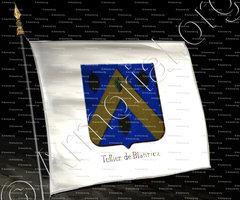 drapeau-TELLIER de BLANRIEZ_Artois_France