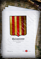 velin-d-Arches-CARCASSONNE_Vicomtes de Carcassonne, XIIIe s. . Languedoc._France