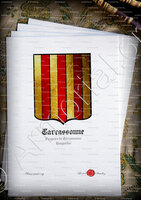 velin-d-Arches-CARCASSONNE_Vicomtes de Carcassonne, XIIIe s. . Languedoc._France