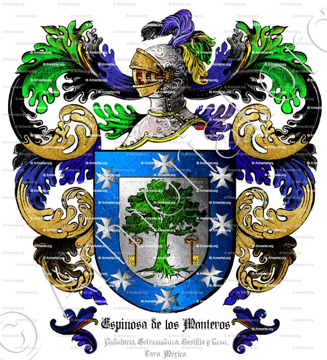 ESPINOSA de los MONTEROS_Andalucía, Estremadura, Castilla y Leon. Lara. México._España, Venezuela, México. ()