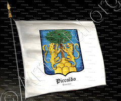 drapeau-PICCALDO_Toscana. Pian di Scò._Italia