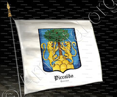 drapeau-PICCALDO_Toscana. Pian di Scò._Italia